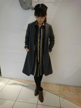 「金沢フォーラス」｜Q金沢フォーラス店さん（レディース・160cm）の秋コーディネート