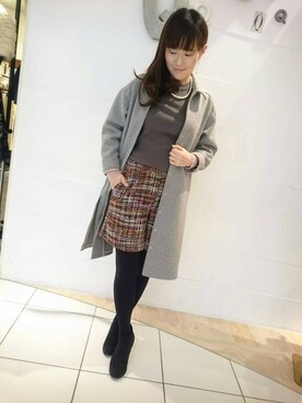 「金沢フォーラス」｜Q金沢フォーラス店さん（レディース・161cm）の秋コーディネート