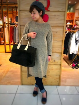 「金沢フォーラス」｜Q金沢フォーラス店さん（レディース・158cm）の秋コーディネート