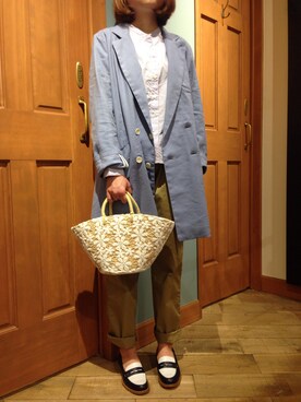 「フレンチカジュアル」｜WORDSBYwearさん（レディース・158cm）の春コーディネート