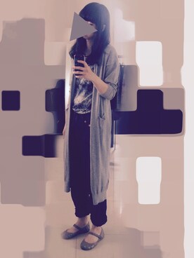 「BLUE WAY（ブルーウェイ）のアイテム（チノパンツ）」を使った、かずしおさん（レディース・166cm）の秋コーディネート