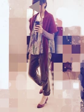 「MARIED'OR（マリードール）のアイテム」を使った、かずしおさん（レディース・166cm）の秋コーディネート