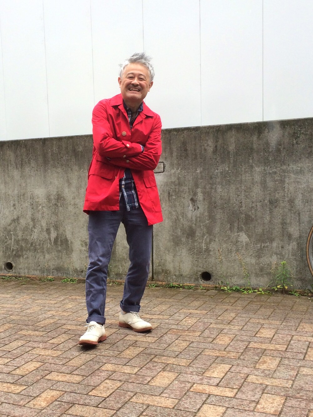 田中 正｜Traditional Weatherwearのナイロンジャケットを使ったコーディネート - WEAR