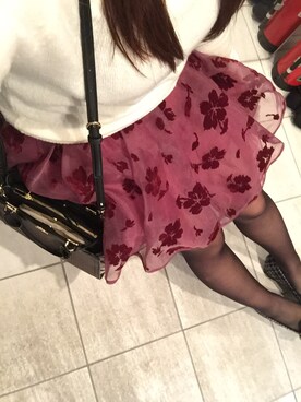 「美容室」｜「アイテム（ワンピース）」を使った、yukachiさん（レディース・161cm）の秋コーディネート