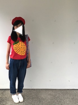 「fafa（フェフェ）のアイテム」を使った、imaさん（レディース・157cm）の夏コーディネート