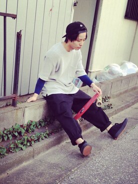 ke1k1さん（メンズ・165cm）の春コーディネート