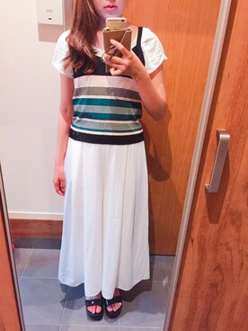 Aさん（レディース・163cm）の春コーディネート