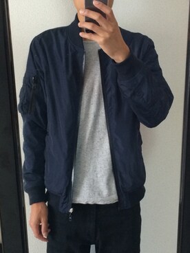 「JOURNAL STANDARD（ジャーナルスタンダード）のアイテム（ナイロンジャケット）」を使った、ベンベンさん（メンズ・177cm）の秋コーディネート