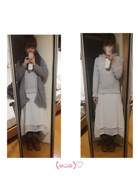 MIWAWAさん（レディース・159cm）の秋コーディネート