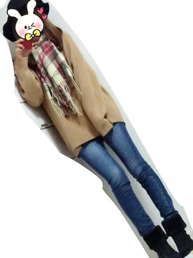 「SHINY SHINY（シャイニー シャイニー）のアイテム（ブーツ）」を使った、さわさん（レディース・161cm）の秋コーディネート