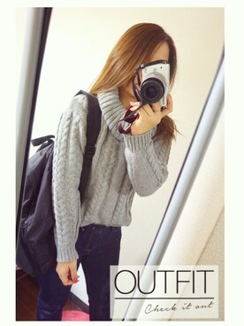 saya♡さん（レディース・152cm）の冬コーディネート