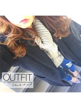 「アイテム（チェスターコート）」を使った、saya♡さん（レディース・153cm・20代）の春コーディネート