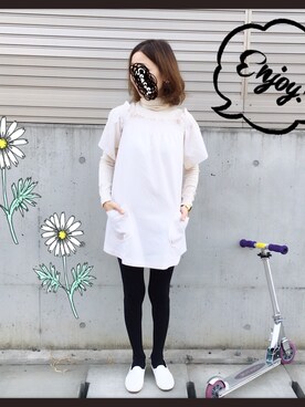 ぽんた2さん(レディース・155cm)の秋コーディネート