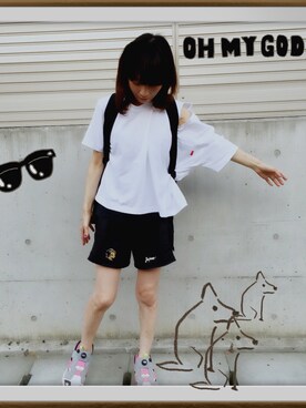 ぽんた2さん（レディース・155cm）の春コーディネート