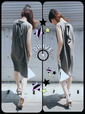 ぽんた2さん（レディース・155cm）の夏コーディネート