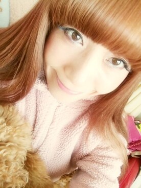 「FOSSIL（フォッシル）のGEORGIA　ES3425（アナログ腕時計、ゴールド系）」を使った、伊勢由美子さん（レディース・158cm）の冬コーディネート