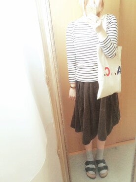 いっぽさんさん(レディース・164cm)の春コーディネート