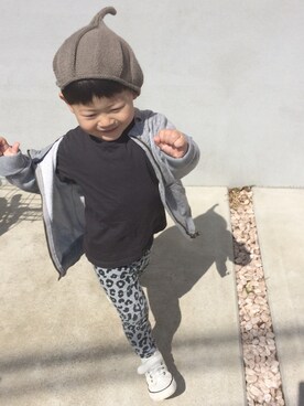 「子供服」｜いっぽさんさん（キッズ・90cm）の春コーディネート