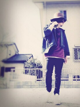 ☆ash★◡̎*さん(メンズ・167cm)の春コーディネート