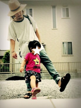 ☆ash★◡̎*さん(メンズ・167cm)の夏コーディネート