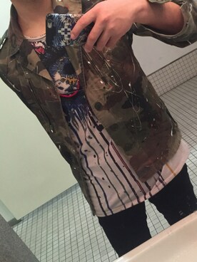 「MARCELO BURLON（マルセロ・バーロン）のアイテム（その他）」を使った、さかぐちさん（メンズ・168cm）の春コーディネート