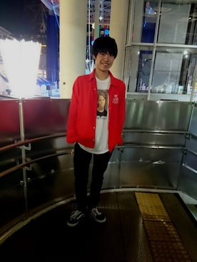 「ファッキングオウサム」｜村上 巧さん（メンズ・171cm）の秋コーディネート