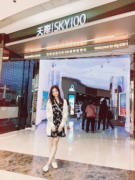 「5（ファイブ）のアイテム（バッグ）」を使った、S.Chenさん（レディース・166cm）の春コーディネート