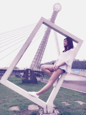 「MURMUR（ミュールミュール）のアイテム」を使った、S.Chenさん（レディース・166cm）の春コーディネート