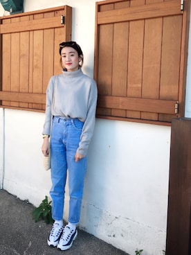 「九份」｜木子さん（レディース・165cm）の冬コーディネート