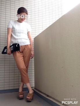 somさん（レディース・161cm）の秋コーディネート