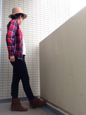 somさん（レディース・161cm）の秋コーディネート