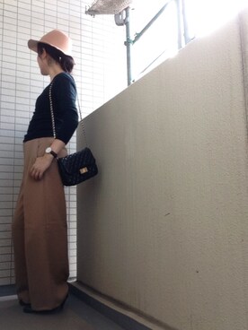 somさん（レディース・161cm）の秋コーディネート