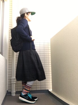 somさん（レディース・161cm）の冬コーディネート