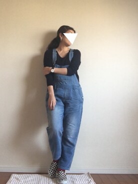 somさん（レディース・161cm）の冬コーディネート