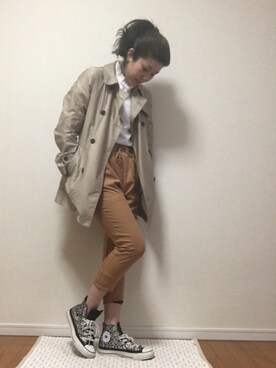 somさん（レディース・161cm）の春コーディネート