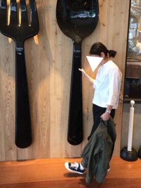 somさん（レディース・161cm）の春コーディネート