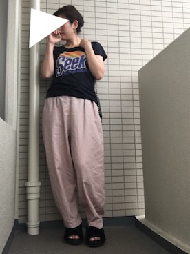 somさん（レディース・161cm）の夏コーディネート