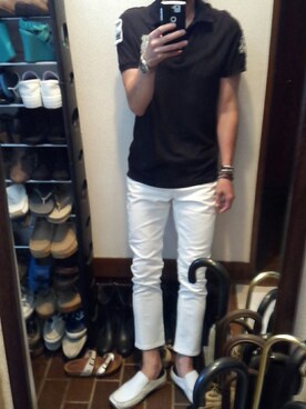 おっさんの休日さん（メンズ・177cm）の夏コーディネート