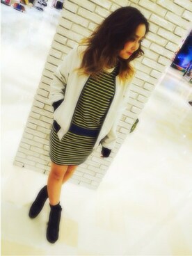 mihoさん（レディース・148cm）の春コーディネート