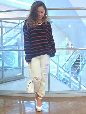 mihoさん（レディース・148cm）の春コーディネート