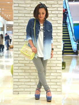 mihoさん（レディース・148cm）の春コーディネート