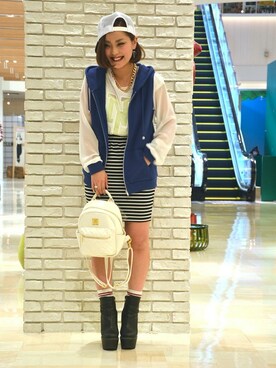 mihoさん（レディース・148cm）の春コーディネート