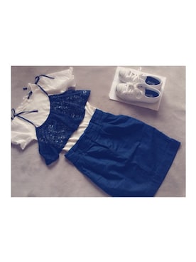 「CONVERSE（コンバース）のCONVERSE コンバース ジャック パーセル / JACK PURCEL（スニーカー）」を使った、y u u n aさん（レディース・155cm）の夏コーディネート