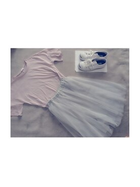 「CONVERSE（コンバース）のCONVERSE コンバース ジャック パーセル / JACK PURCEL（スニーカー）」を使った、y u u n aさん（レディース・155cm）の夏コーディネート