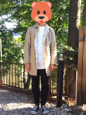 「CONVERSE（コンバース）のCONVERSE コンバース ジャック パーセル / JACK PURCEL（スニーカー）」を使った、とうふくん。さん（メンズ・170cm）の秋コーディネート