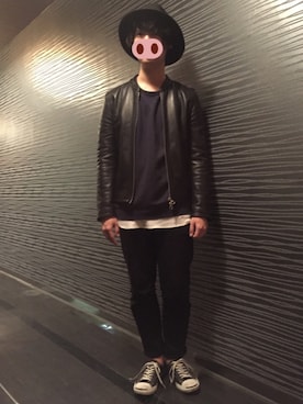 「CONVERSE（コンバース）のCONVERSE コンバース ジャック パーセル / JACK PURCEL（スニーカー）」を使った、とうふくん。さん（メンズ・170cm）の秋コーディネート