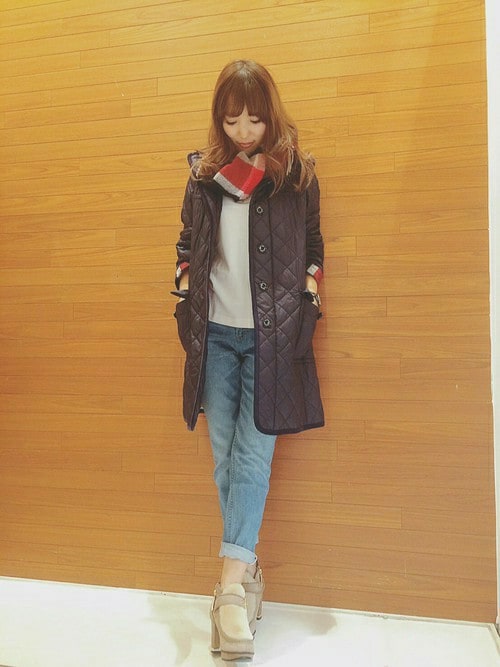Ayako ブルーレーベル ブラックレーベル クレストブリッジzozotown店 Blue Label Crestbridgeのその他アウターを使ったコーディネート Wear Ayako ブルーレーベル ブラックレーベル クレストブリッジzozotown店 Blue Label Crestbridgeのその他アウターを使ったコーディネート Wear