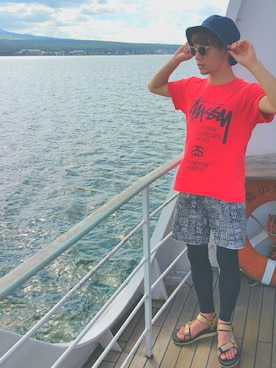 けんじ さんさん（メンズ・165cm）の夏コーディネート