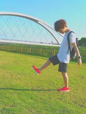 けんじ さんさん（メンズ・165cm）の夏コーディネート