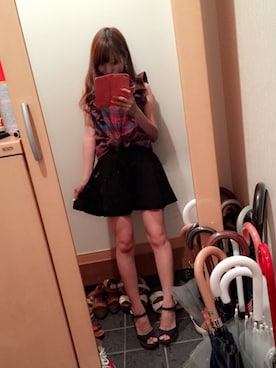 hidekaさん（レディース・151cm）の夏コーディネート